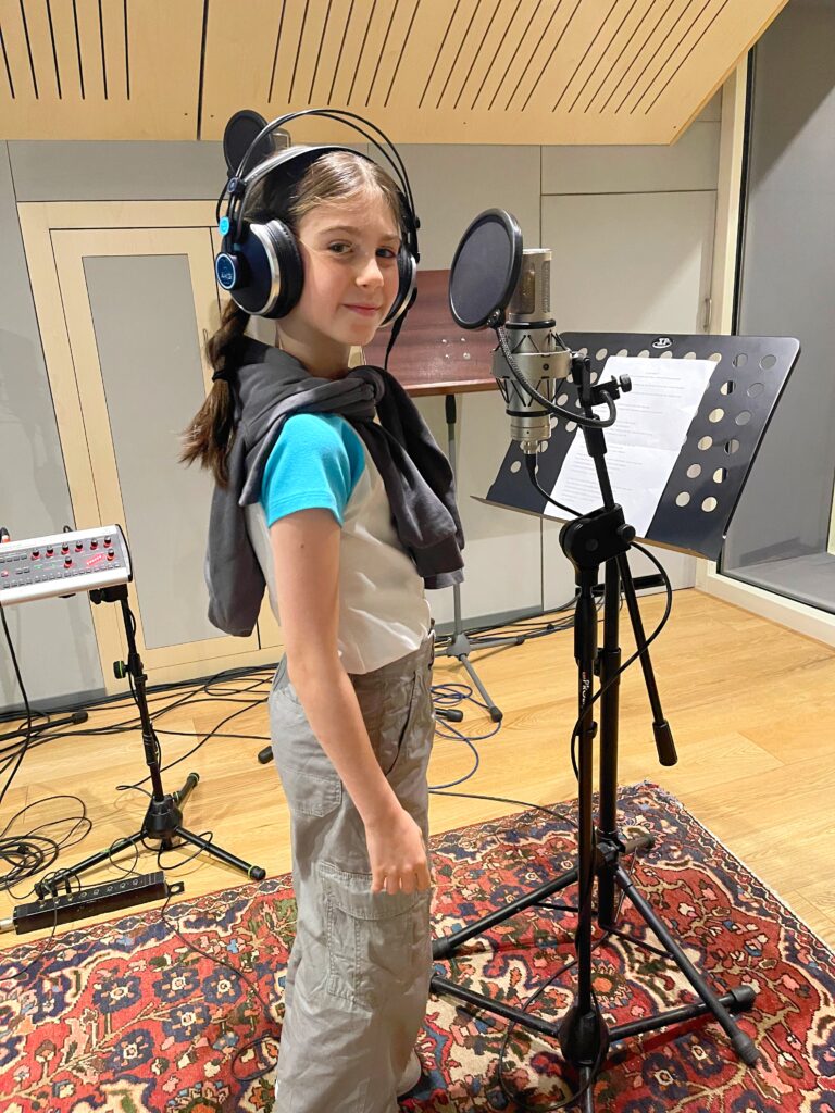 In studio di registrazione